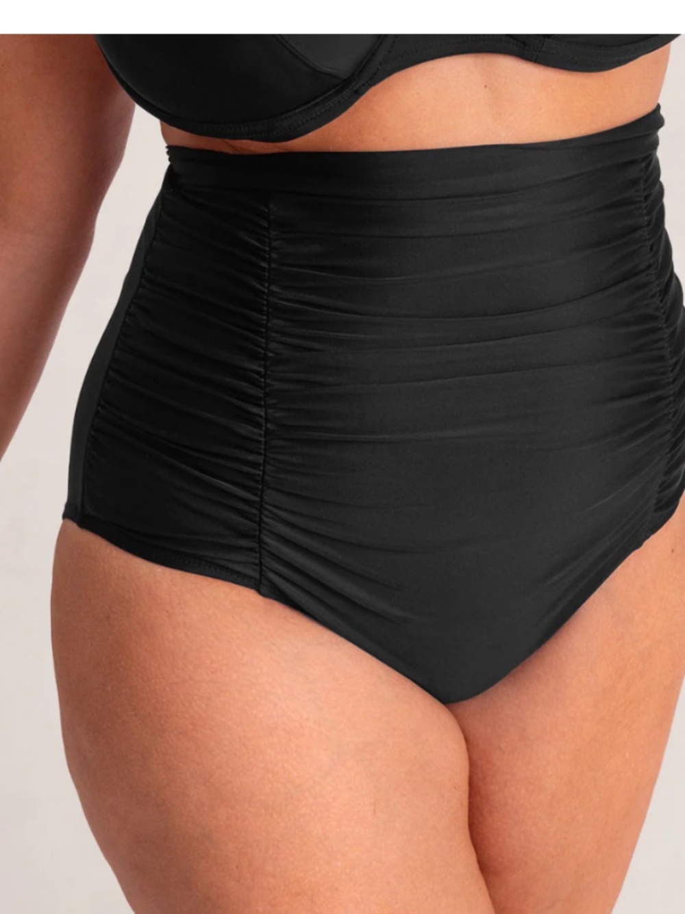 Shapermint High Waisted Control Bikini Bottom Sz XL Black